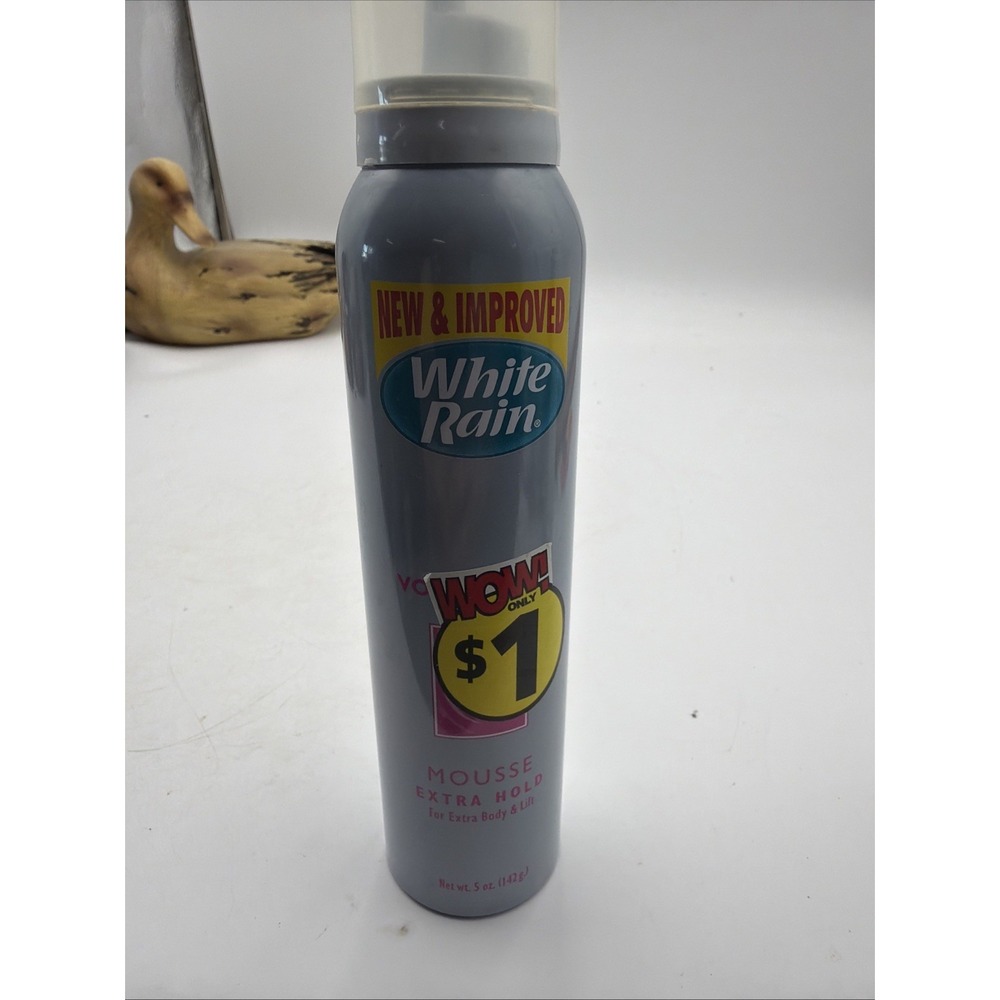 White Rain Volumizing Mousse Extra Hold For Extra Body and Lift 60% Full